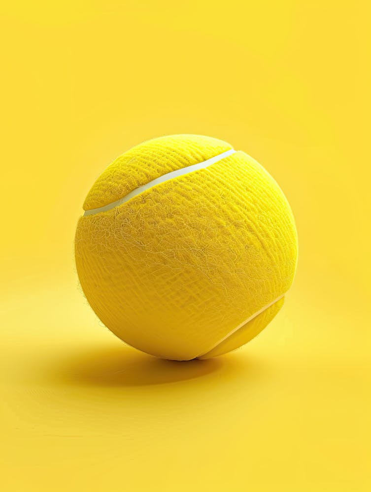 Shimmering Speed Tennis Ball