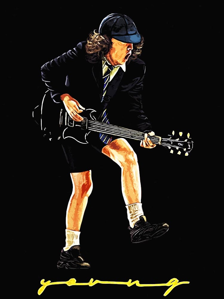 angus Young acdc 1