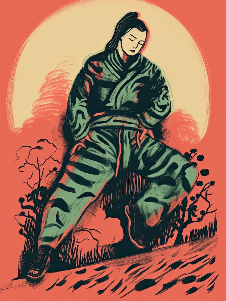 Illustration de samouraï 10