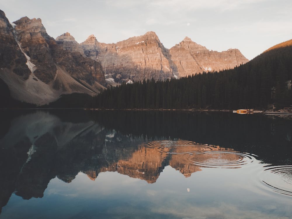 Sunrise Mountain Reflection