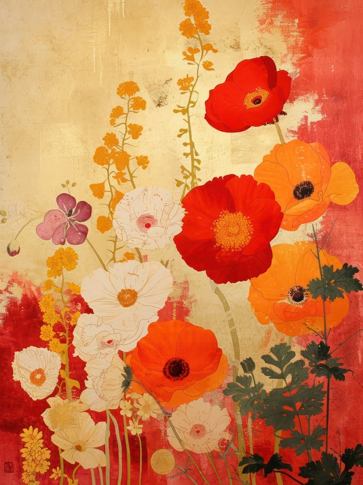 Hokusai Great Japan Botanical Japanese 7