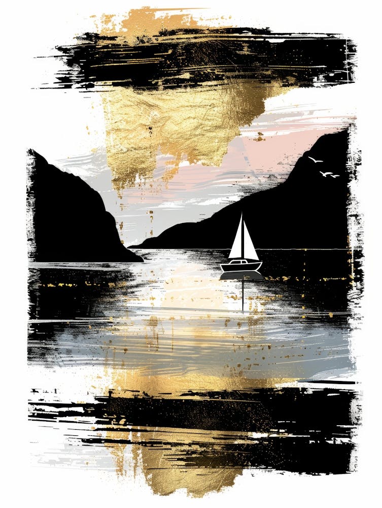 Voilier Dans l'Eau
