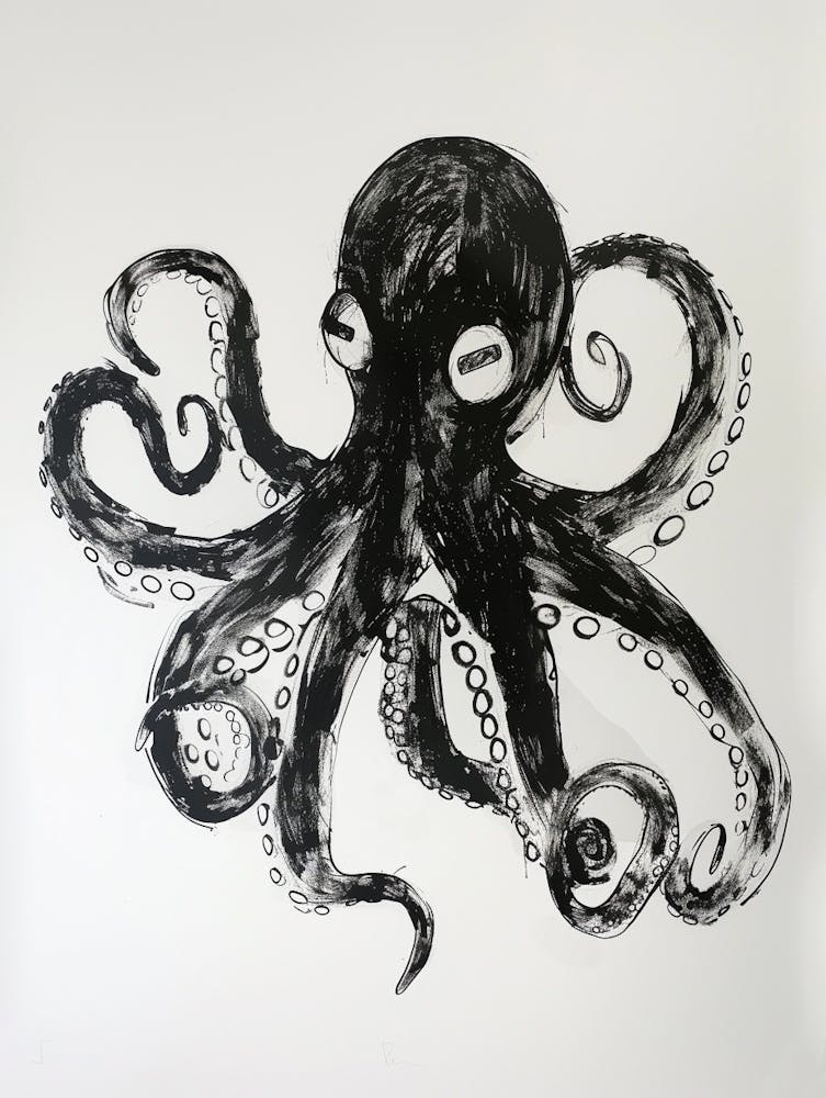 B&W Octopus