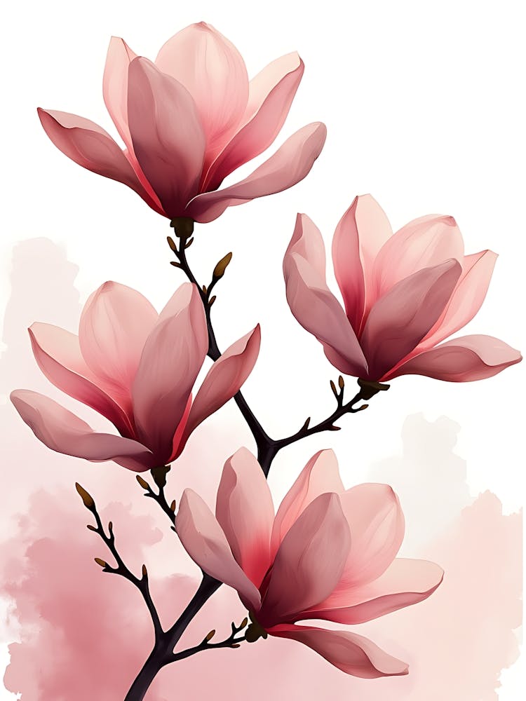 Gentle Nature Form For Neutral Spaces