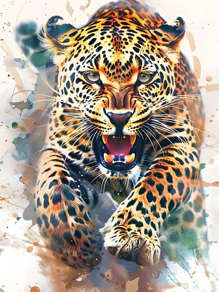 Leopard Painting