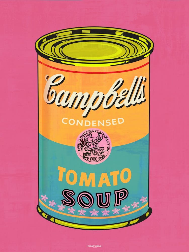 Tropical soup | Warhol Style Soups |Pop Art World 2025