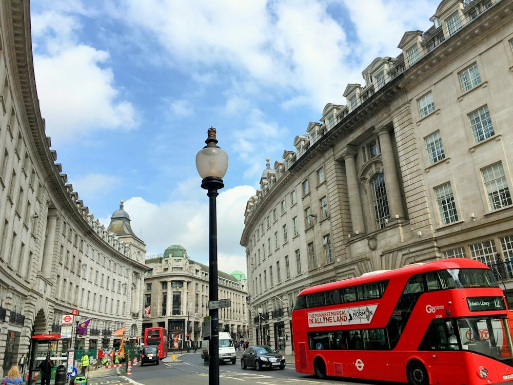 Double Decker Bus In London (UK Series)