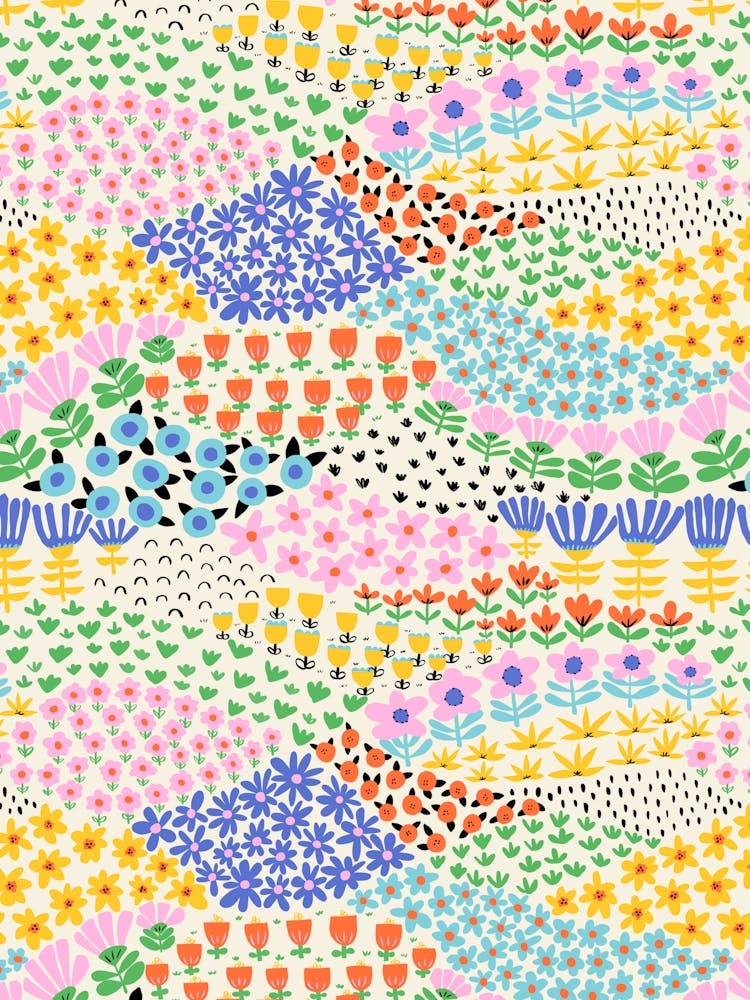Garden In Bloom - Flower Meadow