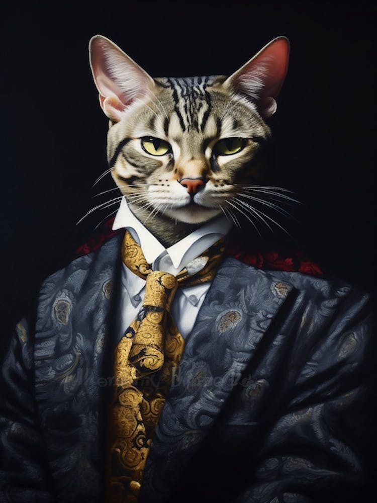 Gangster Cat Egyptian Mau 2