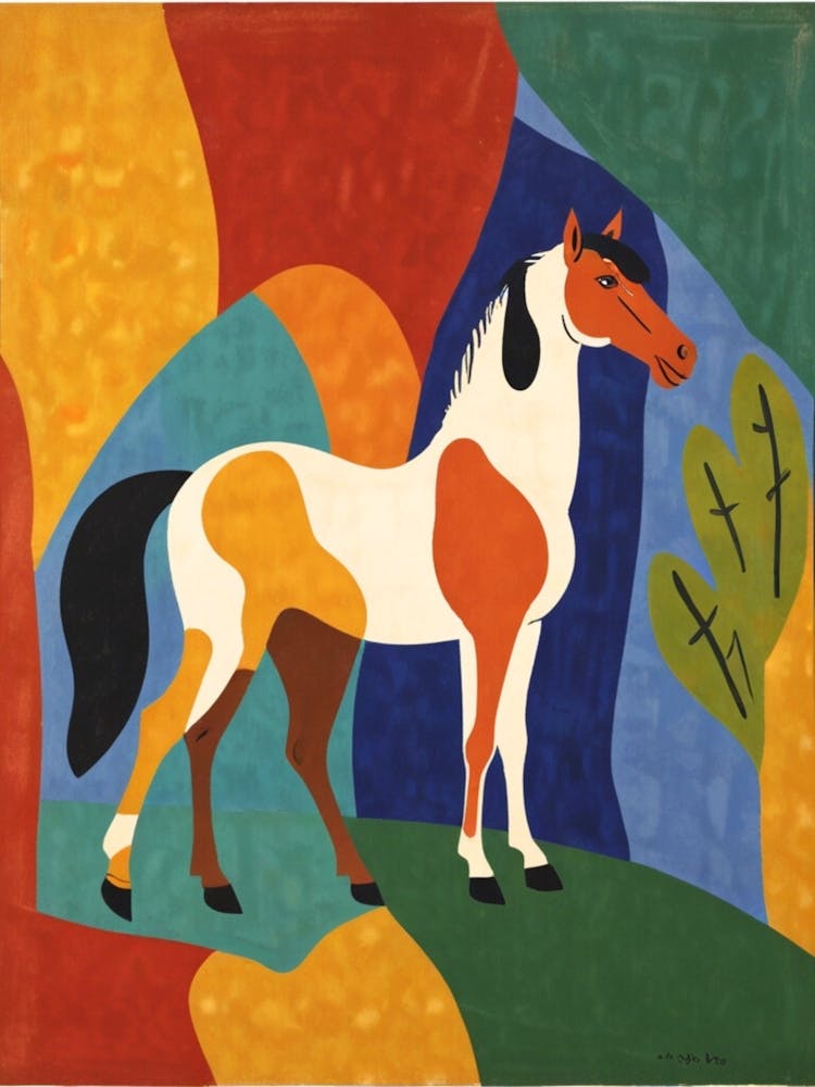Horse In A Field