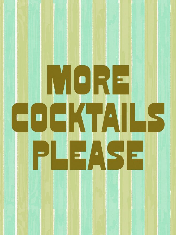 More Cocktails Please! Retro Mod Style Bar or Kitchen Design 3