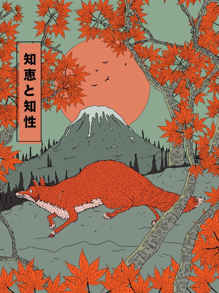 Red Fox Wisdom And Intelligence