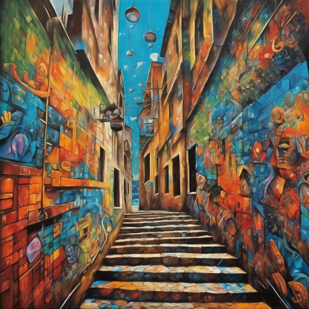 "Harmony in Hues: The Captivating Artistry of a Beloved Muralist"