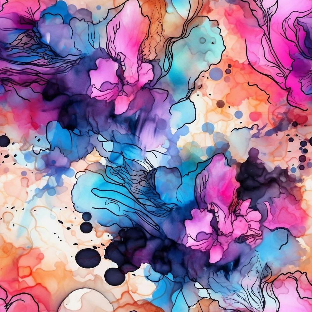 Alcohol Ink Pastel 2