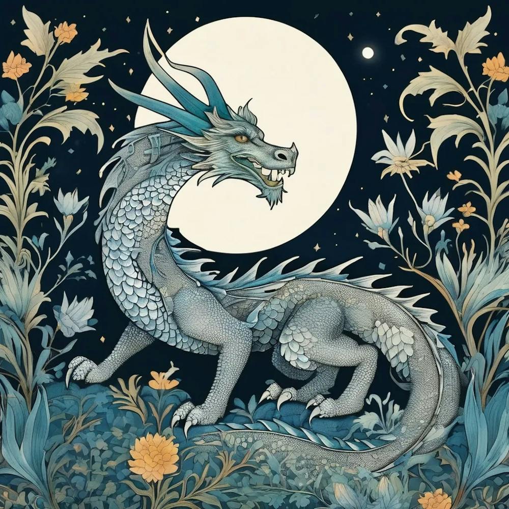 Dragon In The Moonlight 1
