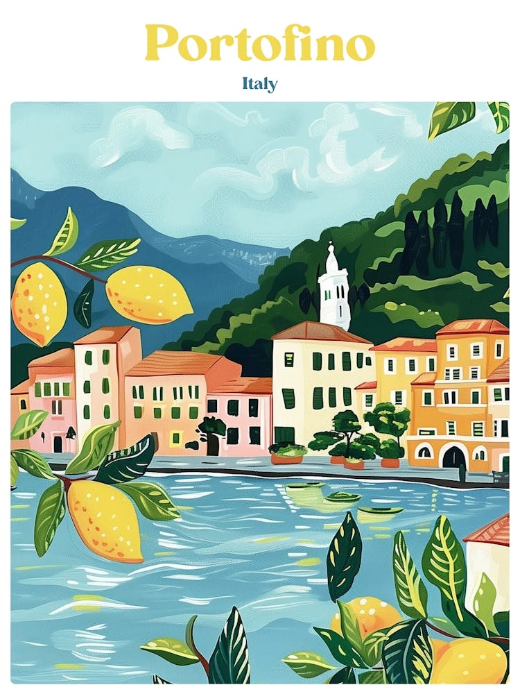 Boho Poster Club 2 Portofino