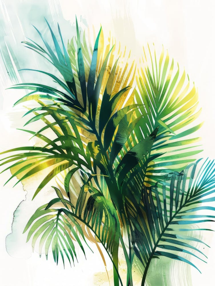 Palm Tree Painting 4