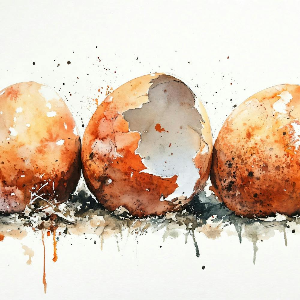 Three Broken Eggs