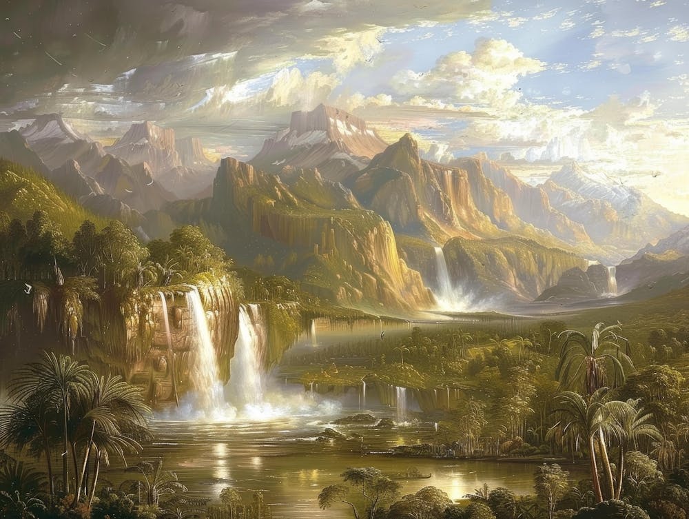 Waterfalls In The Jungle 1