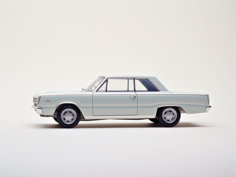 Toy Car 68 Dodge Dart White