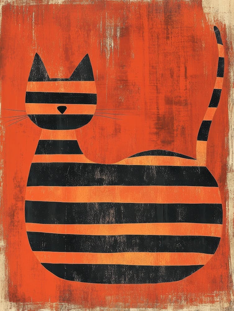 Striped Cat 18