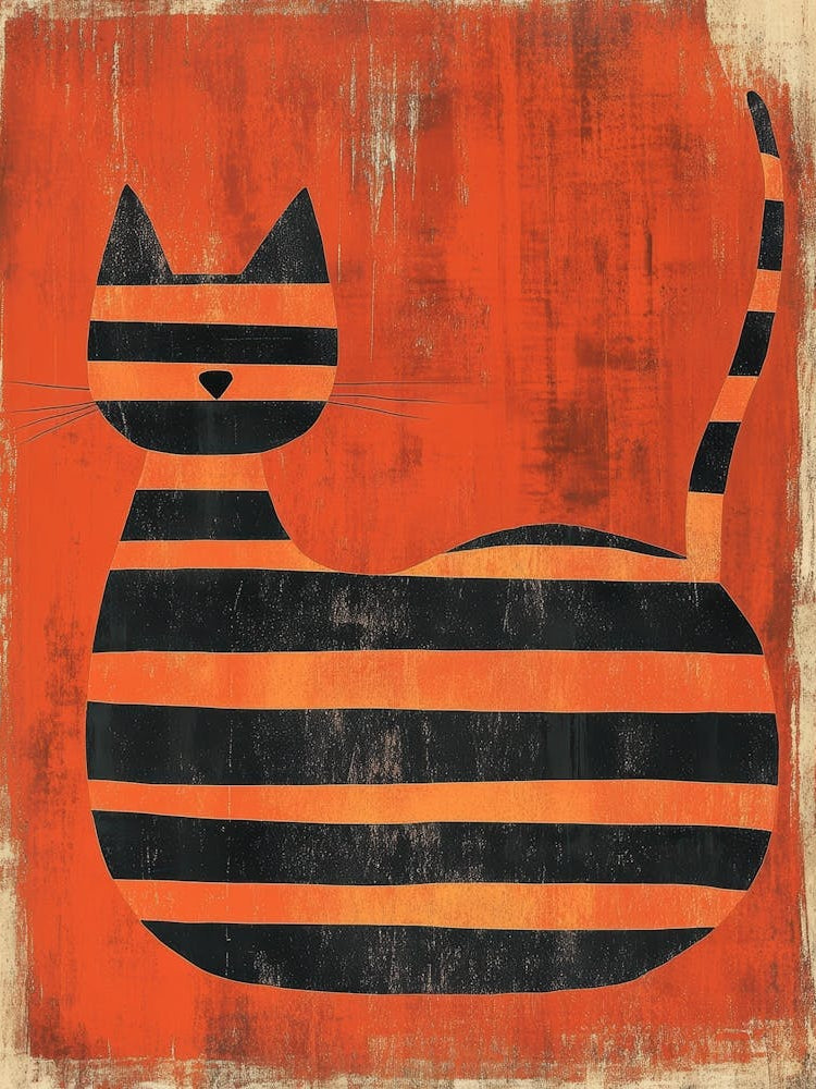 Striped Cat 18
