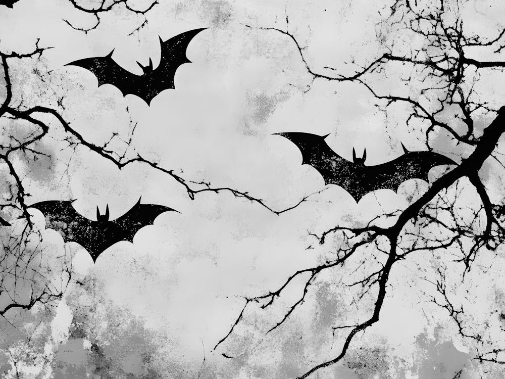 Bats Flying In The Sky 5