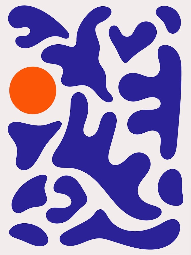 Modern Abstract Organic Flow