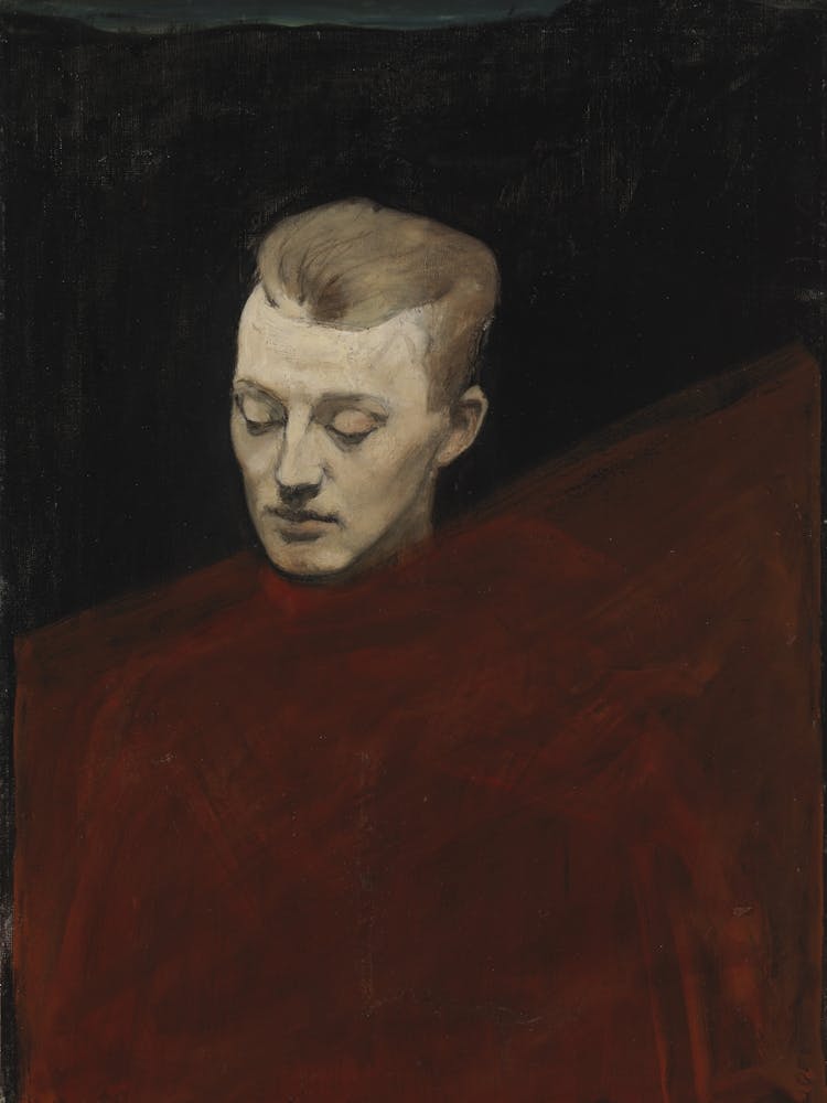 Head (Bruno Aspelin), 1894, By Magnus Enckell