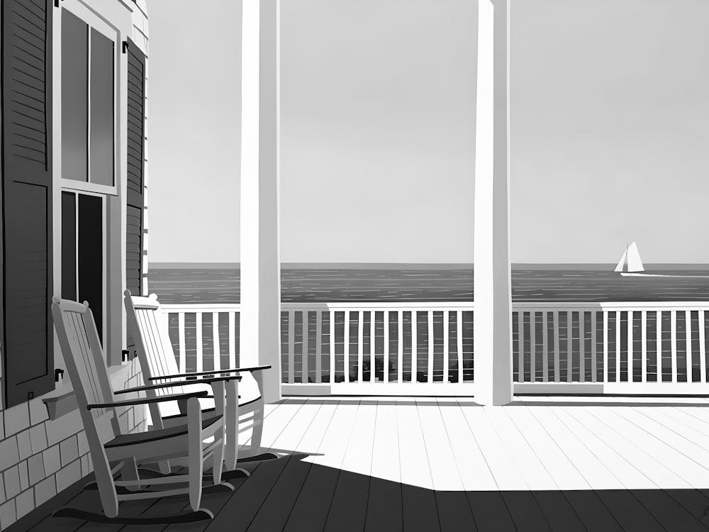 Porch On The Beach