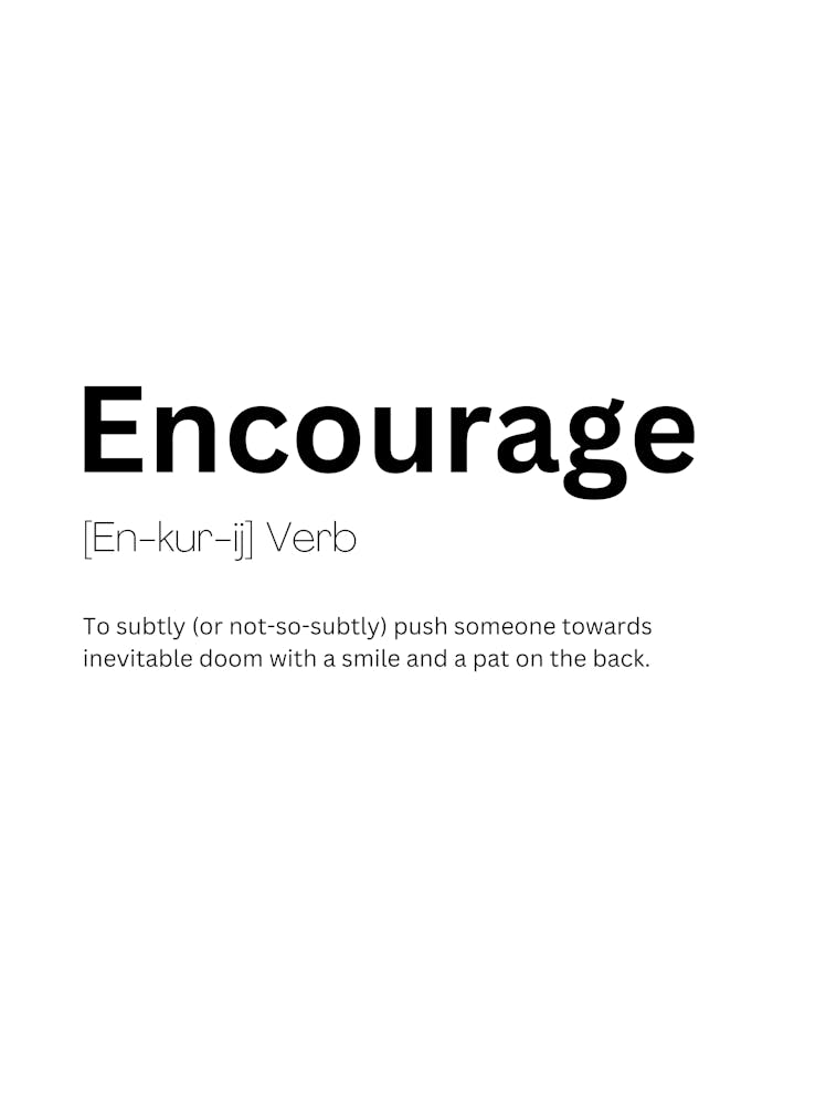 Encourage Definition Meaning 1