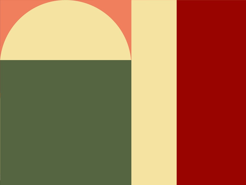 Terracotta Geometric No 02