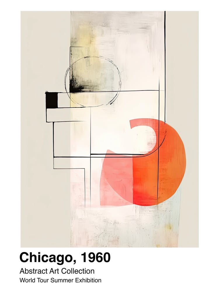 World Tour Exhibition, Abstract Art, Chicago, 1960 10