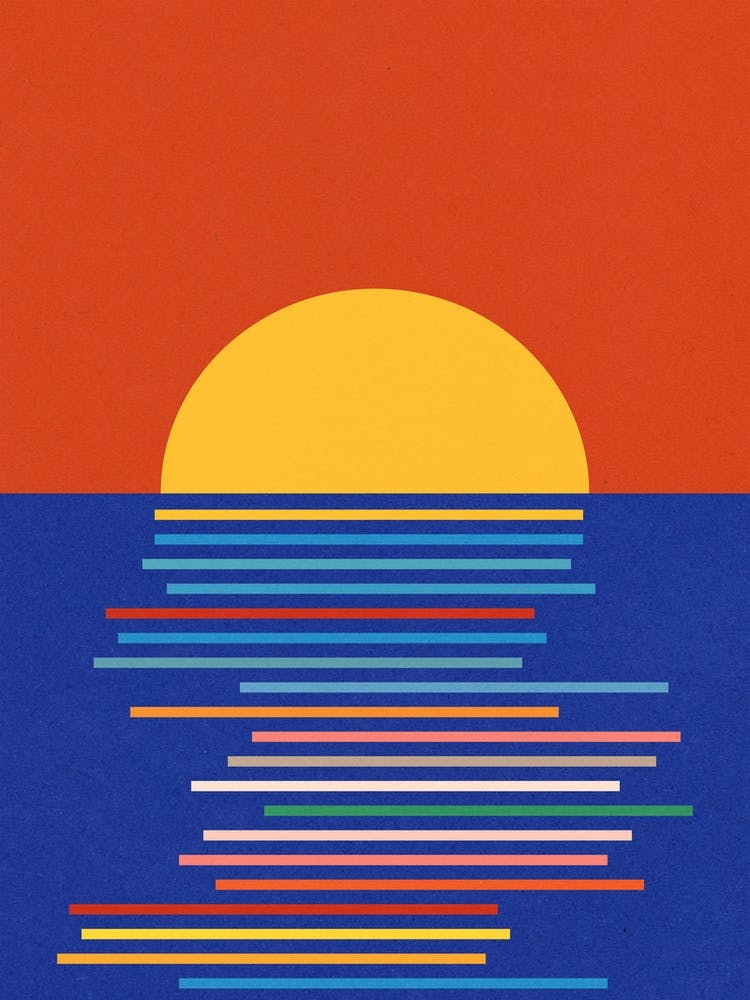 Sunset In Sicily