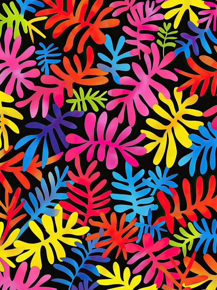 Leaf Echoes Matisse Style
