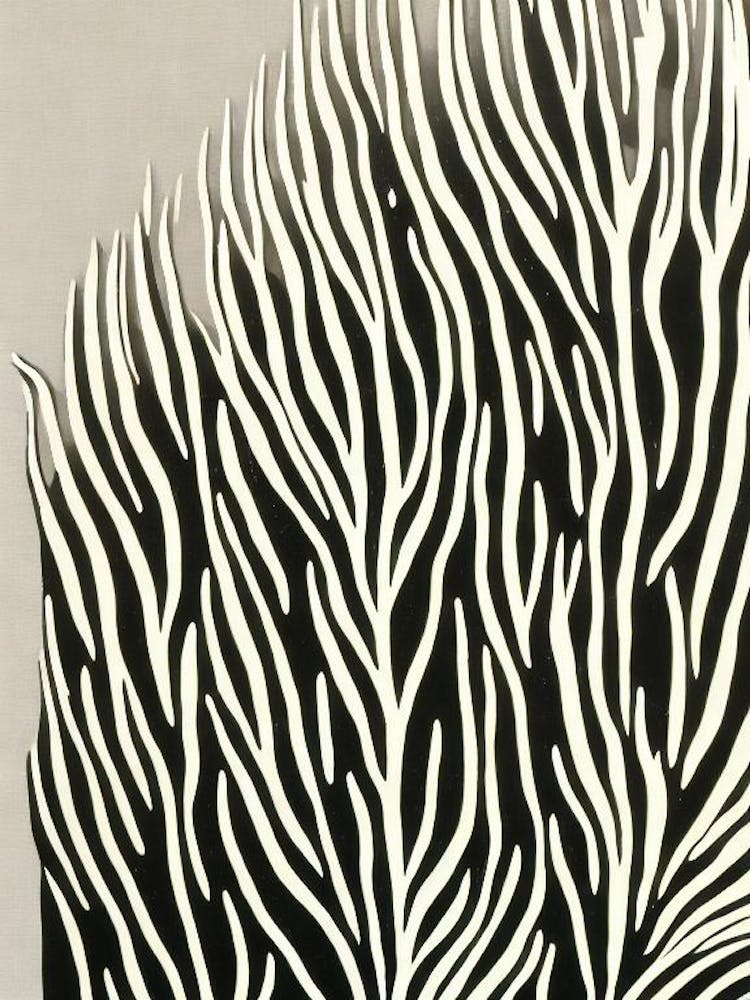 Acropora Formosa Linocut