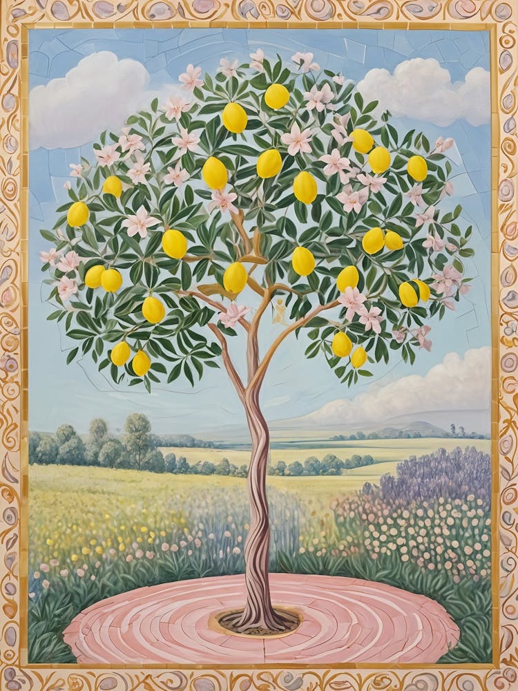 Pastel Lemon Tree 1