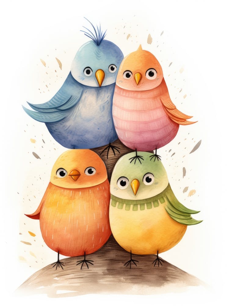 Colorful Birds 3