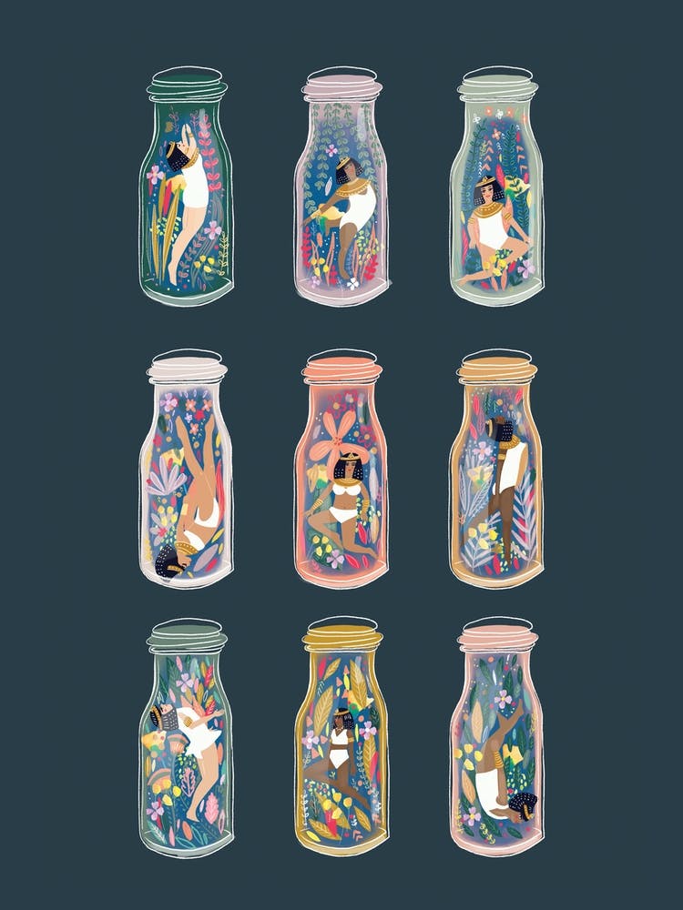 A bottle of Cleopatra