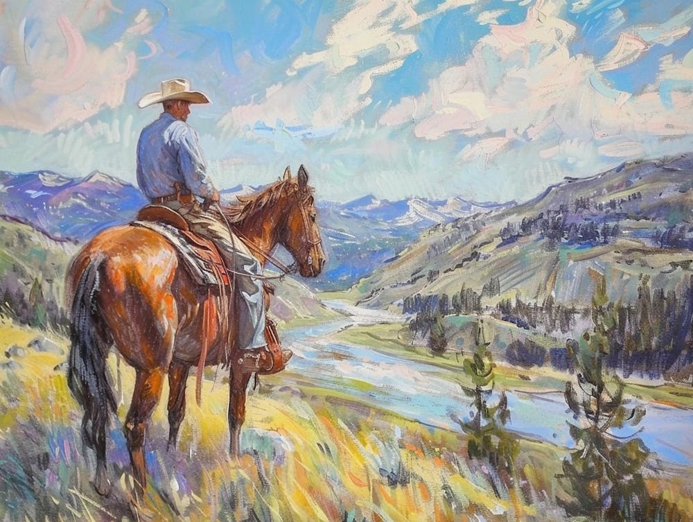 Cowboy In Colorado 2