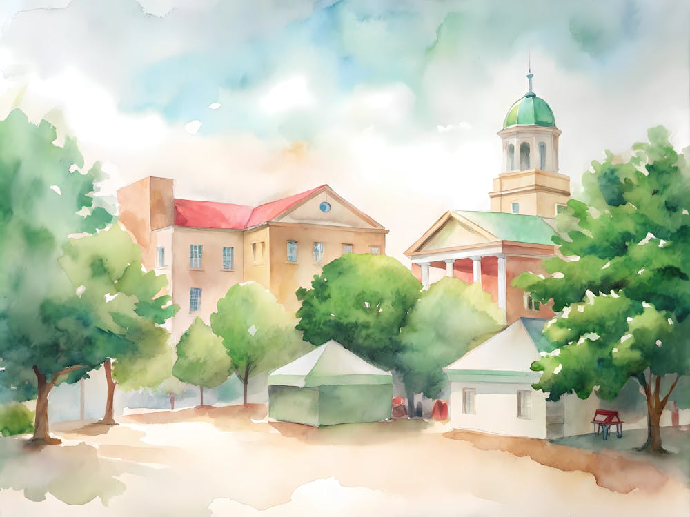 Raleigh North Carolina A Vintage Scene