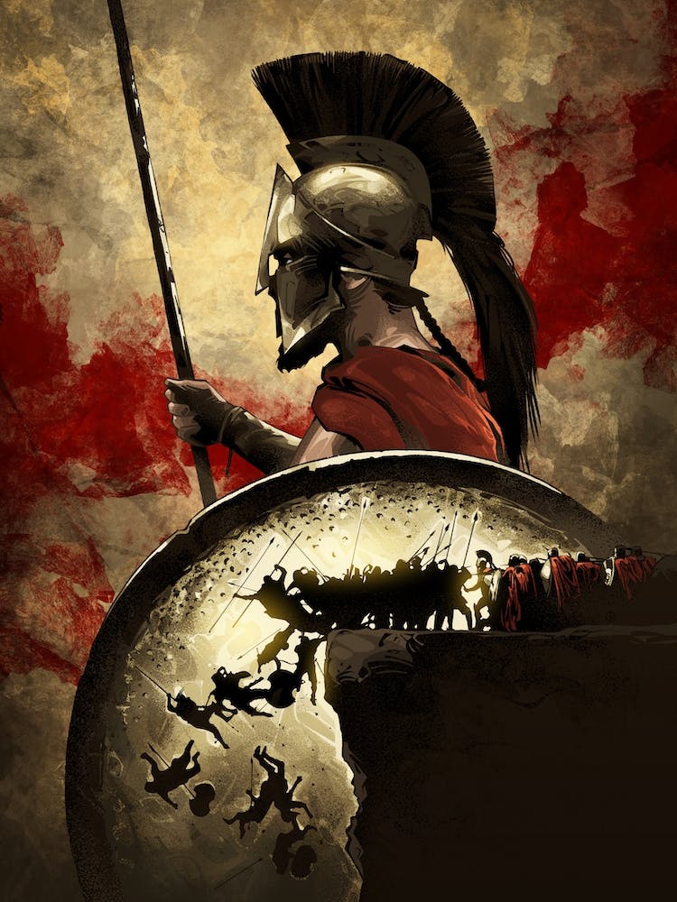 300 King Leonidas Warrior