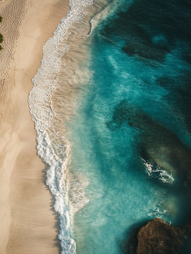 Aerial View Of A Beach 46