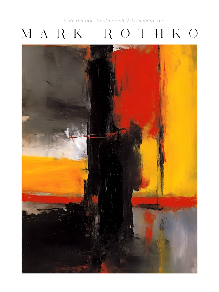 Abstract By Mark Rothko