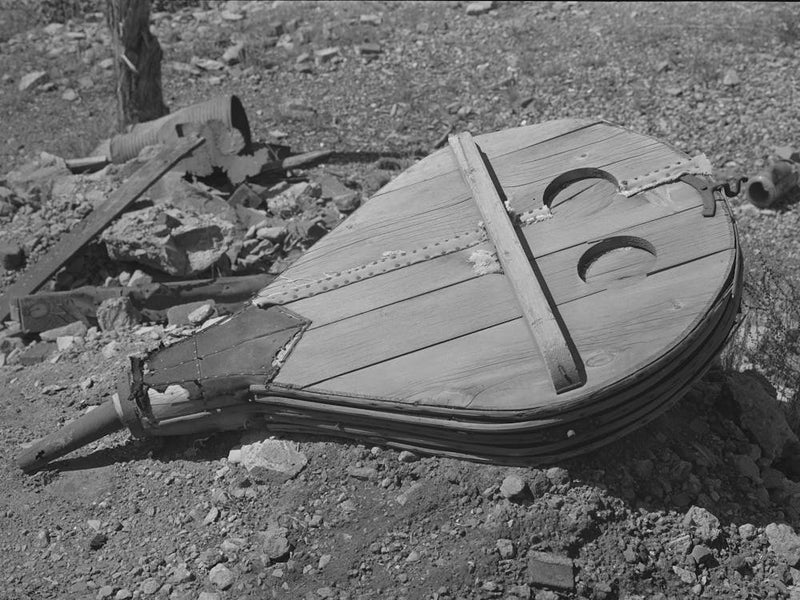 Old Bellows Found Near An Abandoned Mill At Telluride, Colorado By Russell Lee