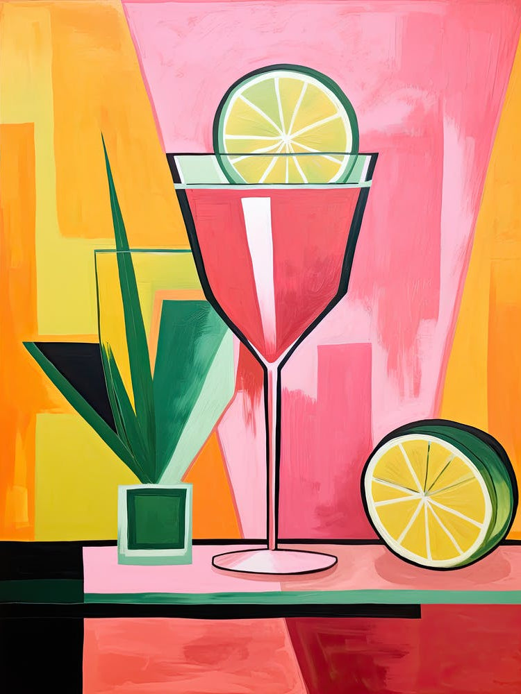 Cocktail Poster, Aperol