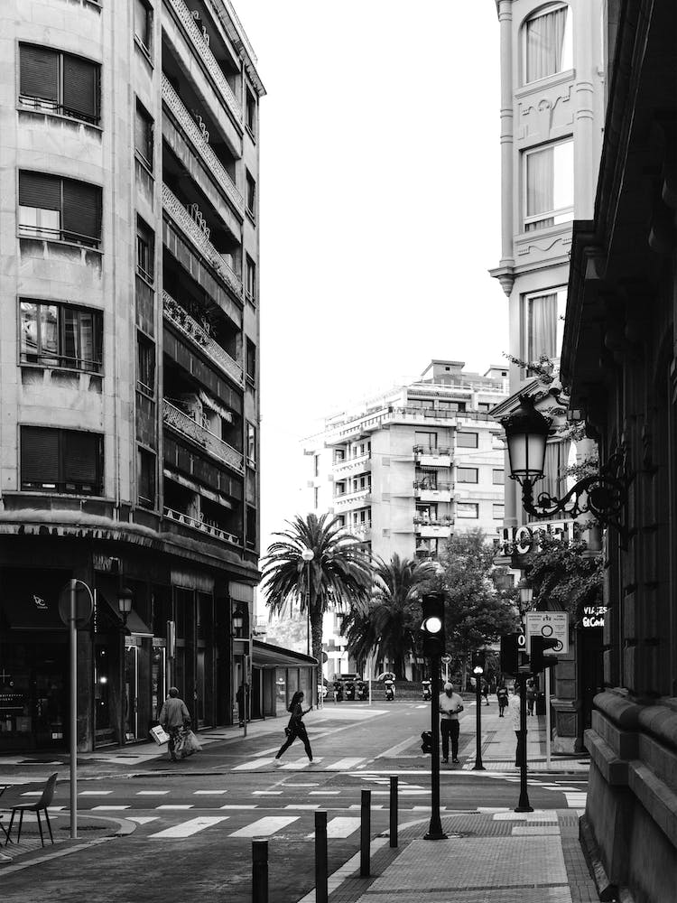 Black And White St Sebastian Street