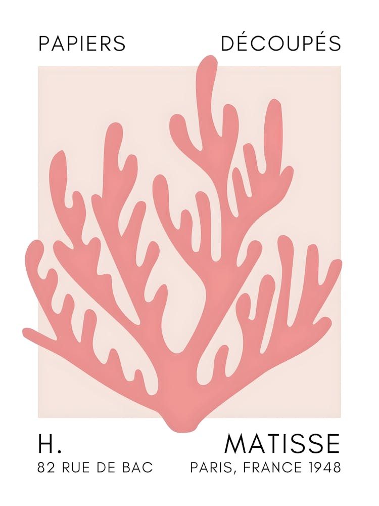 Henri Matisse Coral Reef 5