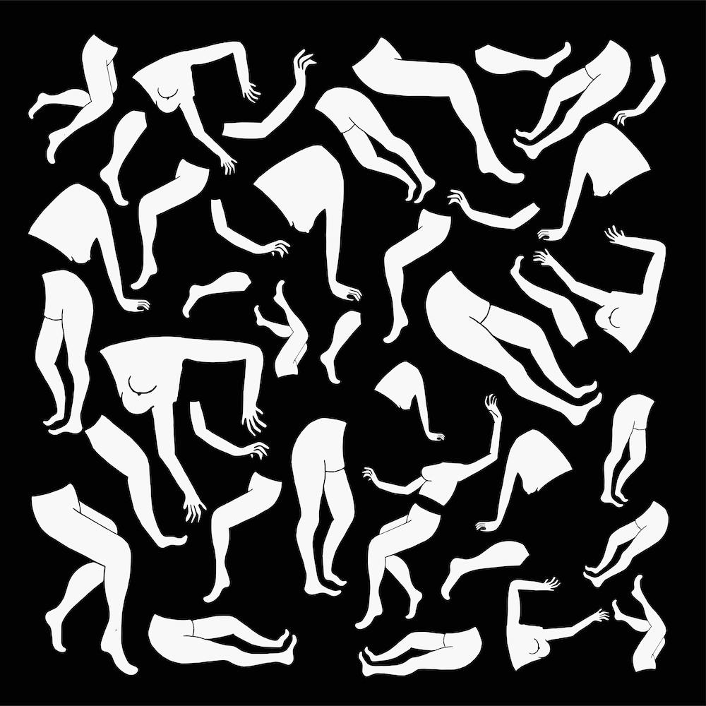 Black And White Figures Square