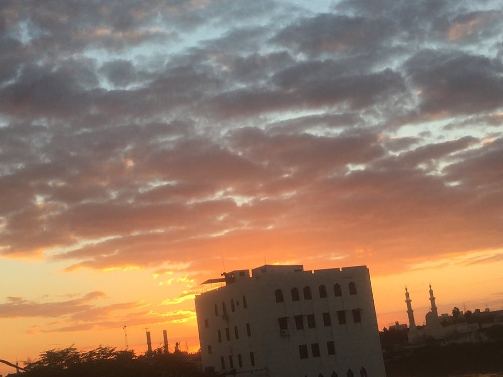 Coucher de Soleil En Égypte